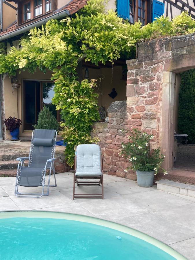 Le Grenier - Piscine Et Spa Marlenheim Exterior foto